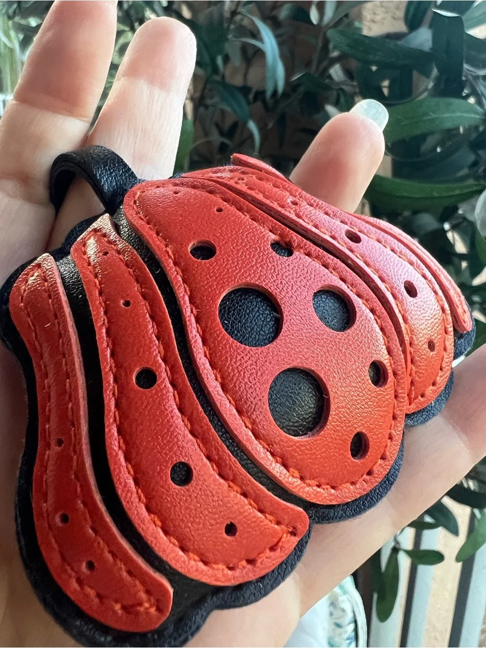 Pumpkin Bag Charm – Premium Vegan Leather